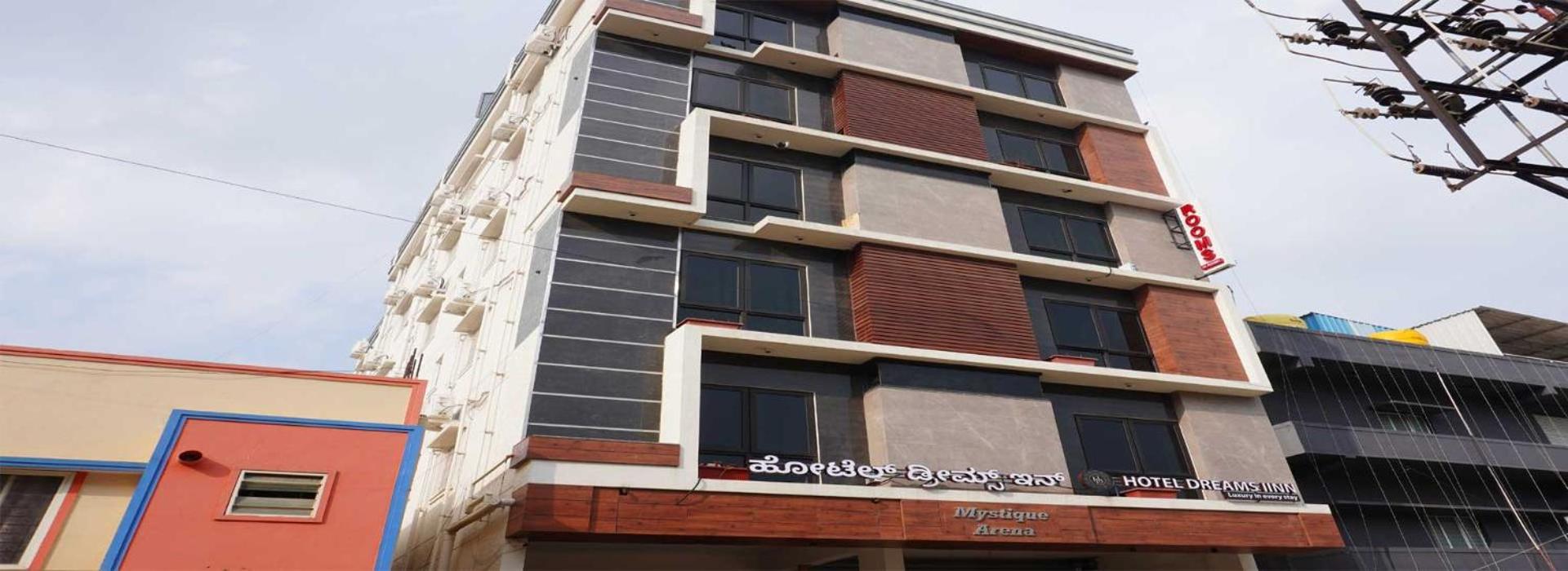 Hotel Dreams Inn Bangalore Exterior foto